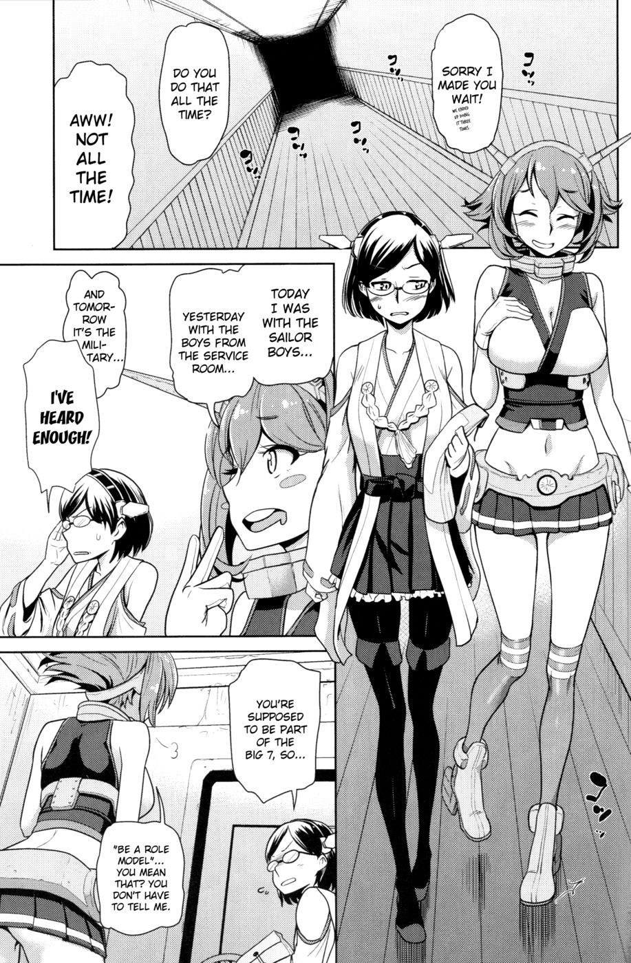 Hentai Manga Comic-Slutty Mutsu-chan's Gathering Mission-Read-4